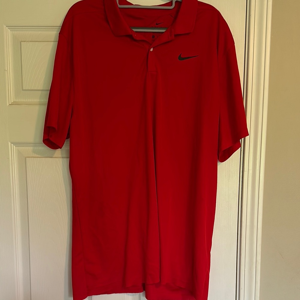 Nike Men's Red Polo Shirt - Never Worn